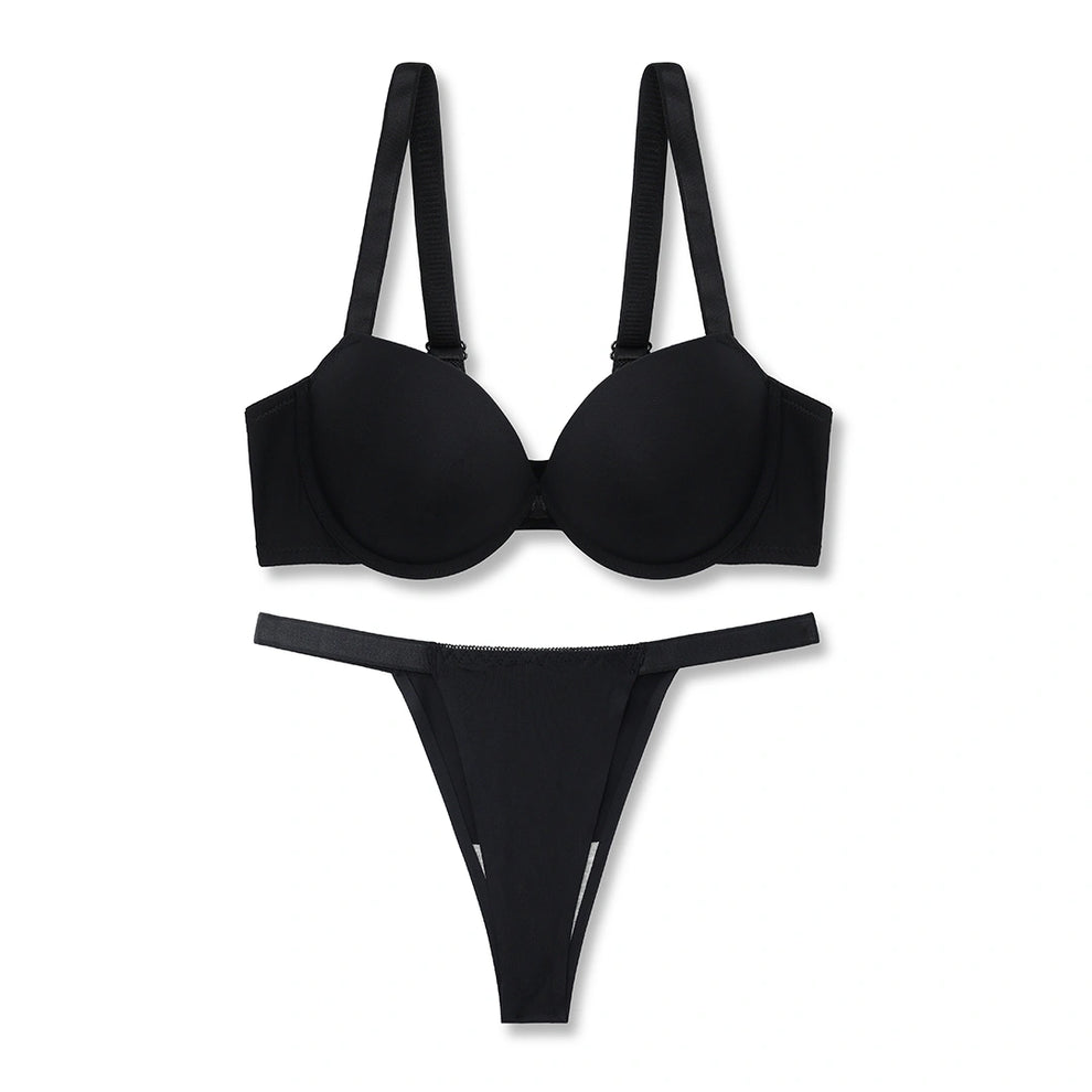 Bra Set - Black Comfort
