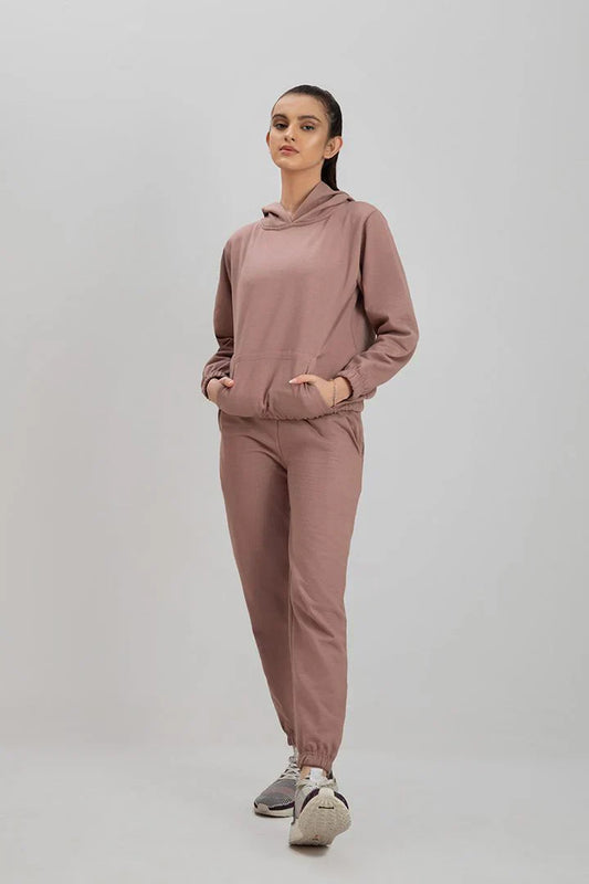 T-Pink Tracksuit with warm hoodie and pant