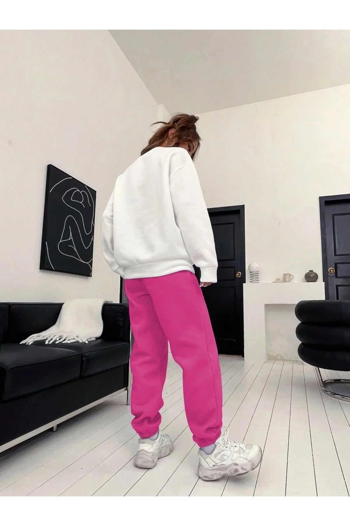 Rosy Pink BROOKLYN Printed 2 Pieces Co-Ord Sets For Women