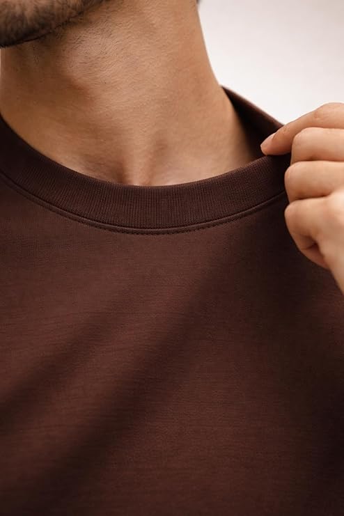 Basic T-Shirt - Regular Espresso Brown