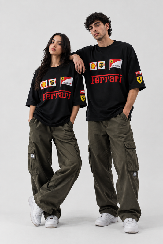 Black Ferrari F1 Legacy Jersey