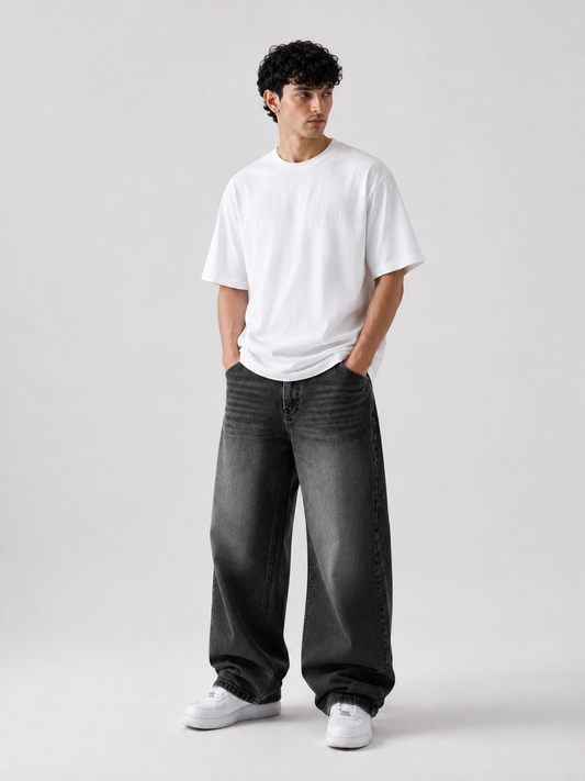 Basic T-Shirt - Regular Milky White