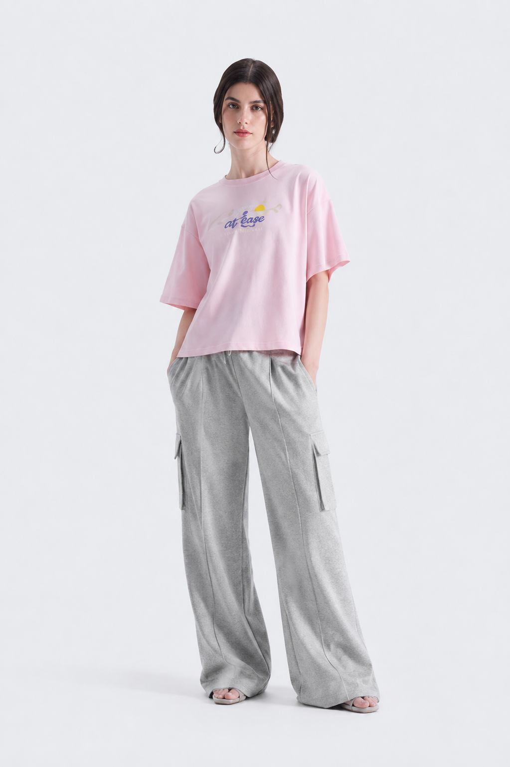Haider grey Cargo Trouser Womens