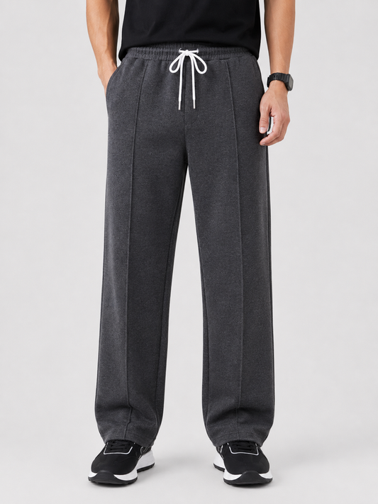 Charcoal Pleated Trouser
