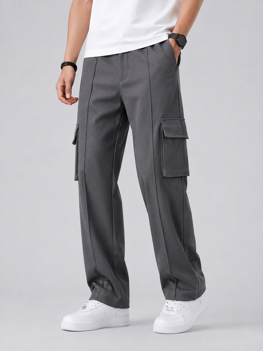 Charcoal Pocket Cargo Trouser