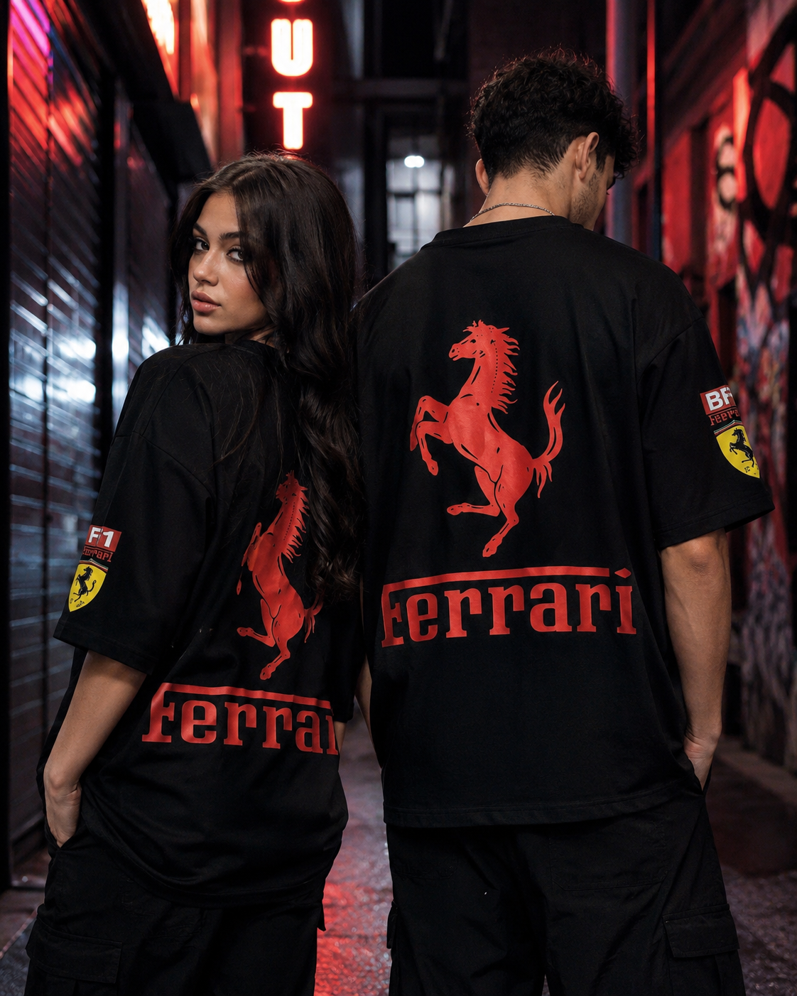 Black Ferrari F1 Legacy Jersey