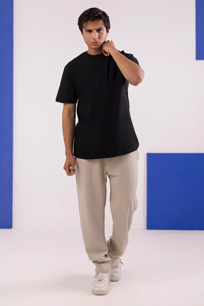 Basic T-Shirt - Regular Midnight Black