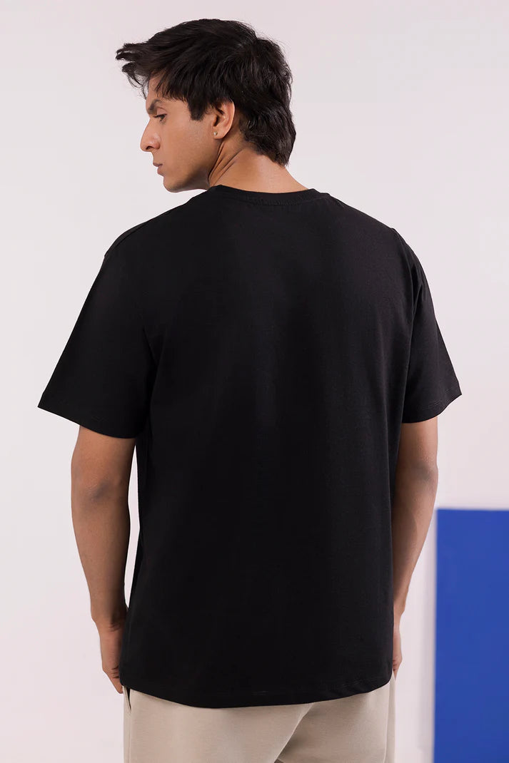 Basic T-Shirt - Regular Midnight Black