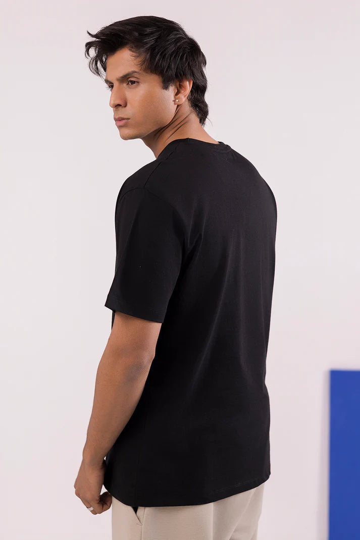 Basic T-Shirt - Regular Midnight Black