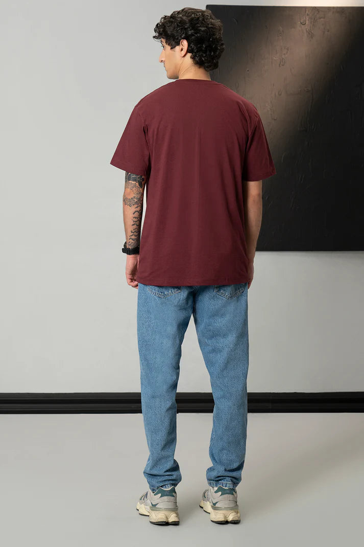 Basic T-Shirt - Regular Royale Maroon