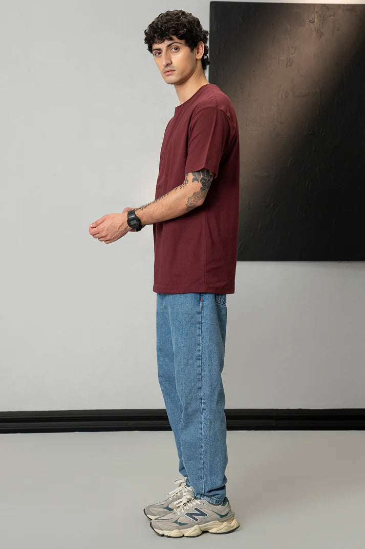 Basic T-Shirt - Regular Royale Maroon