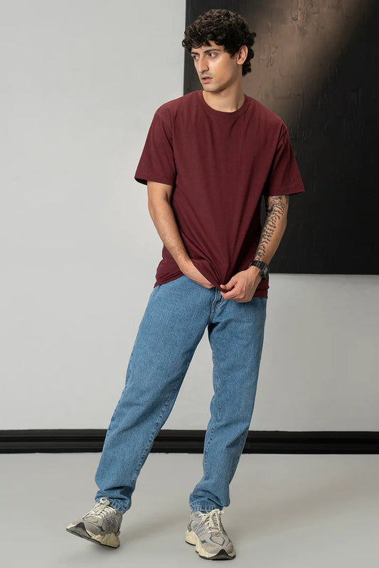 Basic T-Shirt - Regular Royale Maroon
