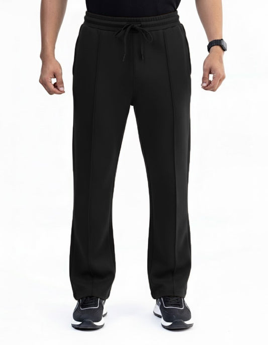 Black Pleated Trouser