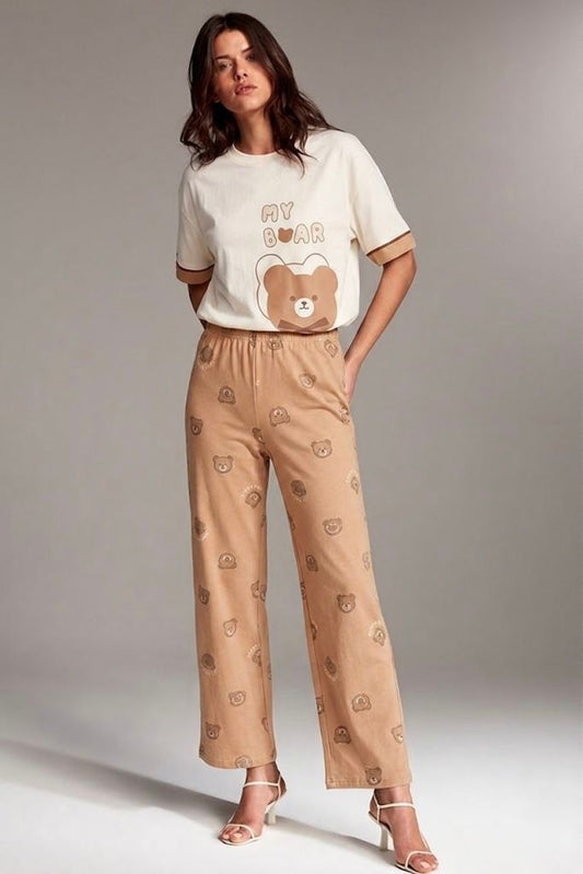My Bear Printed Pj set