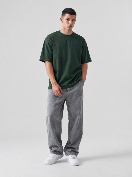 Basic T-Shirt - Regular Forest Green