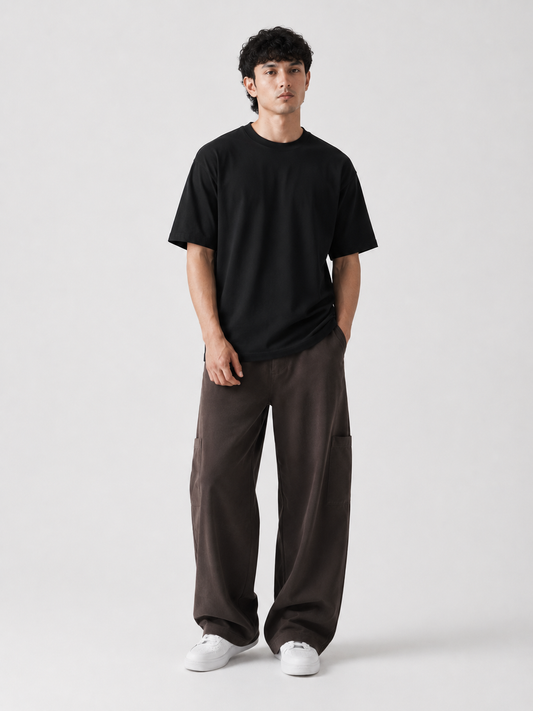 Basic T-Shirt - Regular Midnight Black